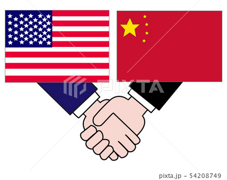 国と国との外交の状態を表している。 54208749