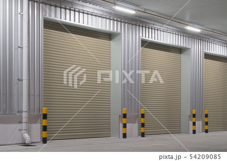 shutter door night 54209085