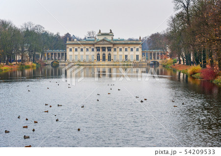 Lazienki palace or Palace on the Waterl Lazienki palace or Palace on the Waterl 54209533