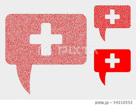 Dot Vector Medical Message Hint Icons Dot Vector Medical Message Hint Icons 54210552