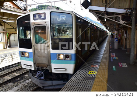 中央本線　猿橋駅と周辺風景 54211421