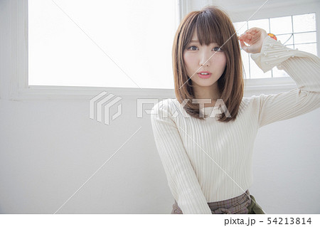 ストレートヘアー 日本人 ヘアスタイル ストレートヘアー 日本人 ヘアスタイル 54213814