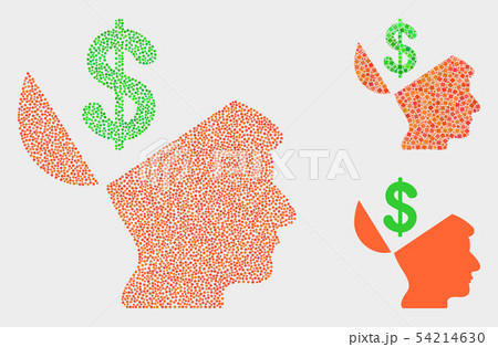 Dot Vector Banker Open Mind Icons 54214630