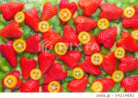 funny creative concept of sliced kiwi flower funny creative concept of sliced kiwi flower 54214681