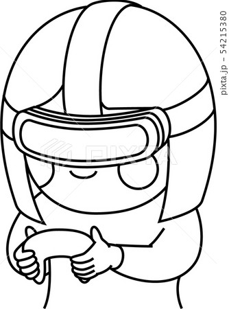 女性キャラクターVR 54215380