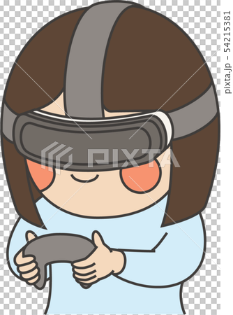 女性キャラクターVR 54215381