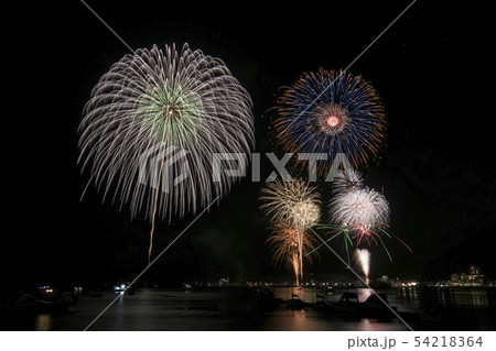 黒船祭花火大会　静岡県下田市 54218364