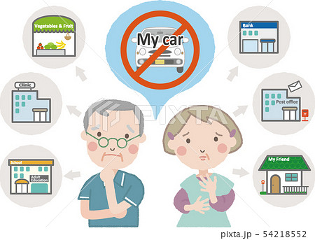 シニアドライバー12　(自主返納の悩み） 54218552