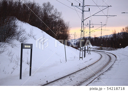 スウェーデン・アビスコ国立公園駅 スウェーデン・アビスコ国立公園駅 54218718