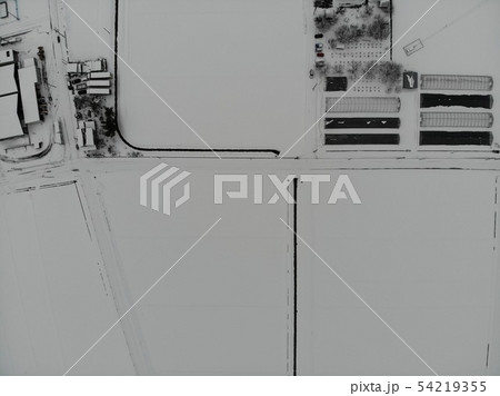 山形県鶴岡の雪景色 山形県鶴岡の雪景色 54219355