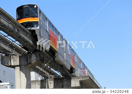 多摩川を渡る多摩都市モノレール 多摩川を渡る多摩都市モノレール 54220248