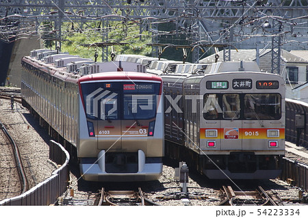 東急大井町線（溝の口駅・留置線） 54223334