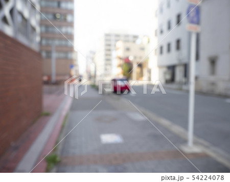 ビジネス街・ボケ表現 54224078