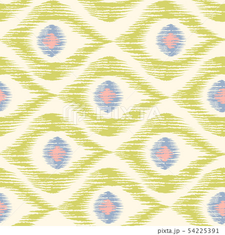 Vintage texture in ikat pattern Vintage texture in ikat pattern 54225391