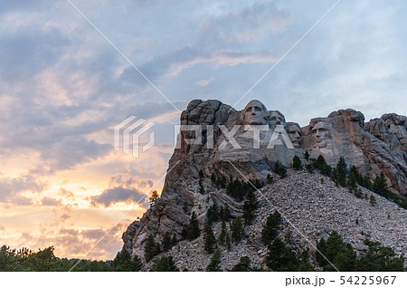 A dramatic Sky Behind Mount Rushmore A dramatic Sky Behind Mount Rushmore 54225967