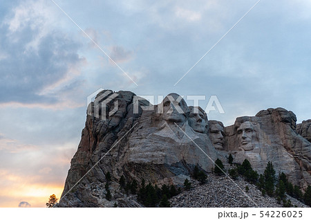 A dramatic Sky Behind Mount Rushmore A dramatic Sky Behind Mount Rushmore 54226025