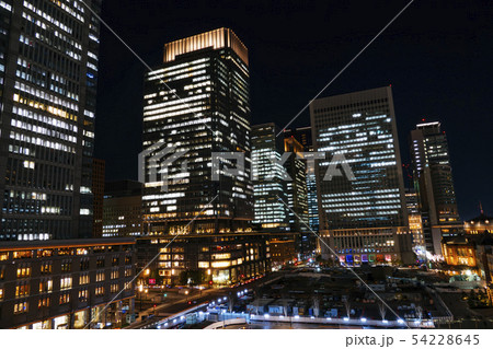【新橋　汐留　夜景】 54228645