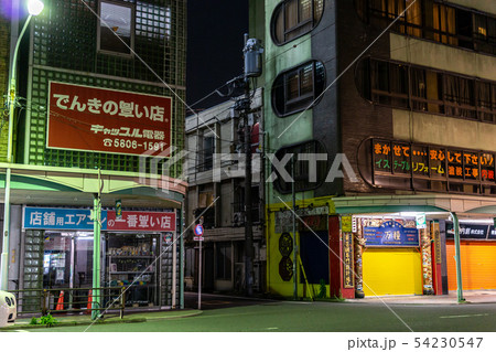 かっぱ橋道具街 夜景 かっぱ橋道具街 夜景 54230547
