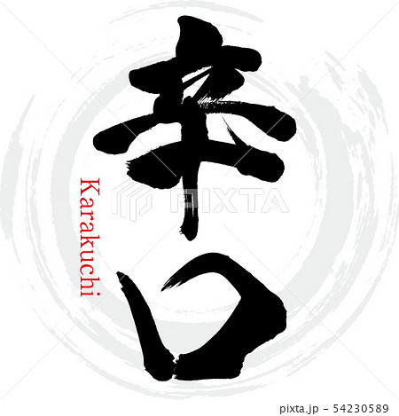 辛口・Karakuchi（筆文字・手書き） 54230589