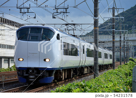 JR京都線を走る281系関空特急はるか6両 JR京都線を走る281系関空特急はるか6両 54231578