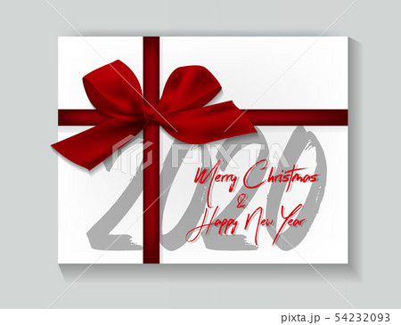 Happy New Year 2020, merry christmas.  54232093