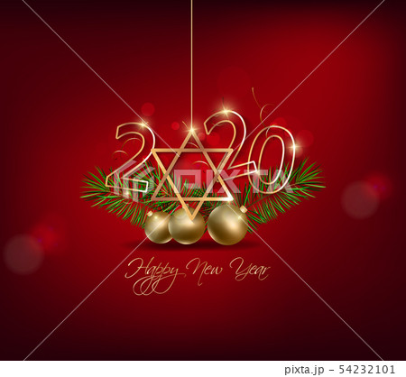 Happy New Year 2020, merry christmas. Happy New Year 2020, merry christmas. 54232101
