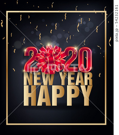Happy New Year 2020, merry christmas. Happy New Year 2020, merry christmas. 54232161