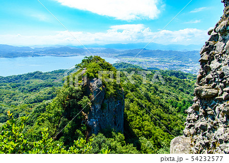 写真素材：香川、高松、五剣山、山、山頂、風景 54232577
