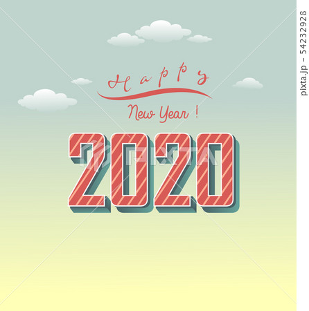 Happy New Year 2020, merry christmas. Happy New Year 2020, merry christmas. 54232928