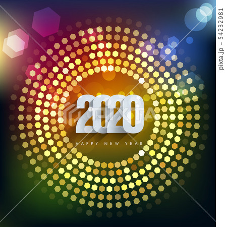 Happy New Year 2020, merry christmas.  54232981