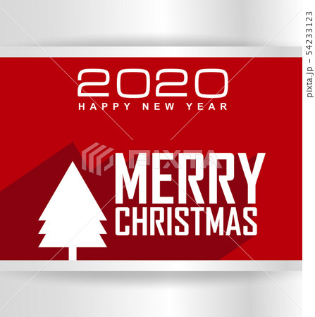 Happy New Year 2020, merry christmas.  54233123