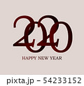 Happy New Year 2020, merry christmas.  54233152