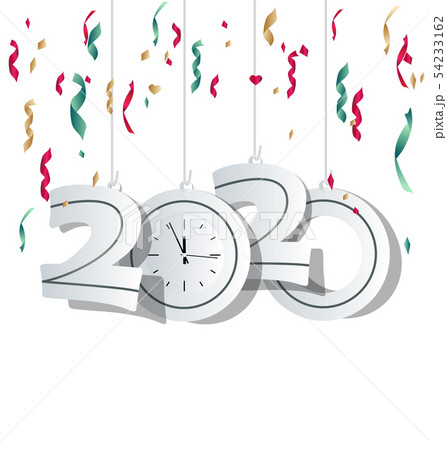 Happy New Year 2020, merry christmas.  54233162