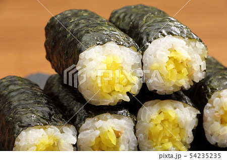 新香巻き 細巻きの写真素材