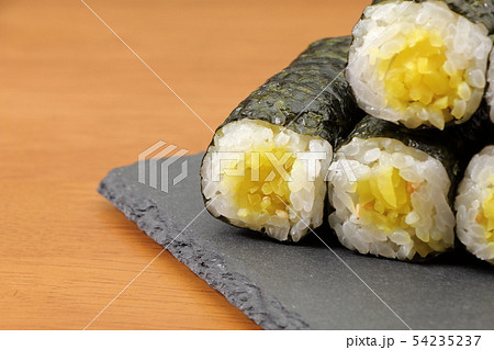 新香巻き 細巻きの写真素材