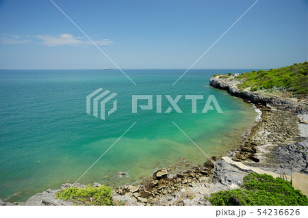 The sea landscape on hellfire pass beach of Koh Si The sea landscape on hellfire pass beach of Koh Si 54236626