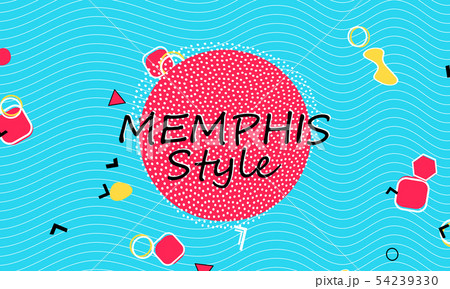 Color background. Funky abstract pattern. 54239330