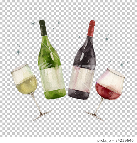 red and white wine toast