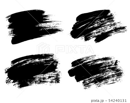 Vector black paint, ink brush stroke, brush, line or texture. Di Vector black paint, ink brush stroke, brush, line or texture. Di 54240131