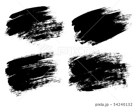 Vector black paint, ink brush stroke, brush, line or texture. Di Vector black paint, ink brush stroke, brush, line or texture. Di 54240132