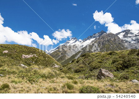 マウントクック国立公園のフッカーバレートラック 54240540