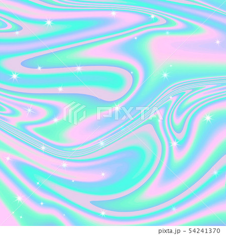 Holographic abstract background in pastel, neon color . Vector i Holographic abstract background in pastel, neon color . Vector i 54241370