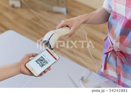 QRコード決済 QRコード決済 54242881