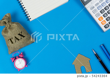 Business and financial concept. Flat lay, top view Business and financial concept. Flat lay, top view 54243364