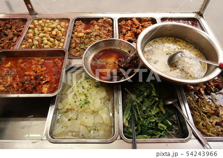 広東省の屋台のメニュー 54243966