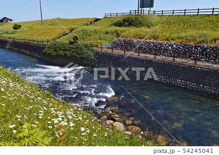 【富山県・史跡・疎水百選】佐々堤 (常西合口用水・常西用水路) 【富山県・史跡・疎水百選】佐々堤 (常西合口用水・常西用水路) 54245041