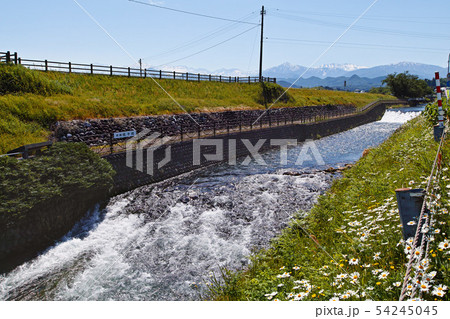 【富山県・史跡・疎水百選】佐々堤 （常西合口用水・常西用水路） 54245045