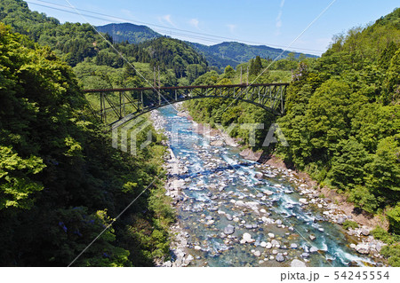 【富山県・選奨土木遺産】千垣橋梁（常願寺川） 54245554