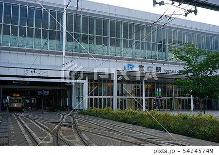 富山市の朝 富山市の朝 54245749