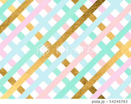 Abstract modern striped background with gold glitter. Vector ill 54246763